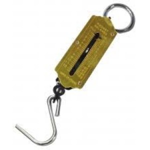 Balança gancho p/ peixe 25kg wx10436 ud22 fs-25 c/1pç analogica portatil