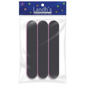 Lixa unha polidora c/3pçs 11cm 0433 landh's