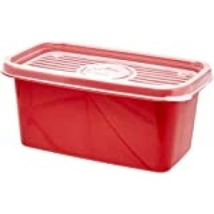 Pote decorado c/1pç 5664 430ml retangular