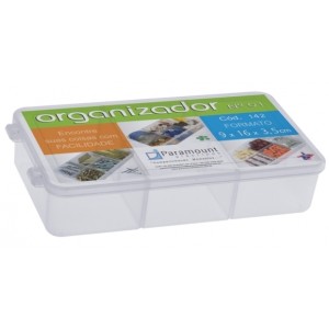 Organizador plastico peq c/1pç 142 paramount