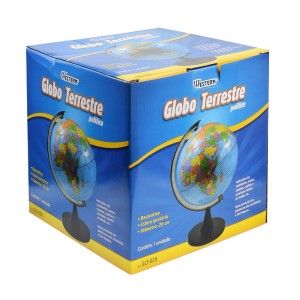 Globo terrestre 20cm c/1pç (tamanho total) glt-020