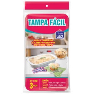 Tampa facil plastica c/3pçs 419