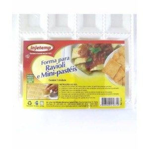 Forma  ravioli e pastel c/1pç 1031 injetemp