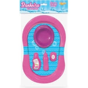 Brinquedo banheira c/ acessórios solapa c/1pç  685/6085 alligra
