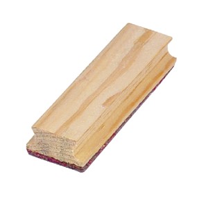 Apagador lousa c/1pç madeira simples  0565/ 8188 kits vick real seda