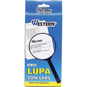 Lupa grande 75mm c/1pç 2455  western