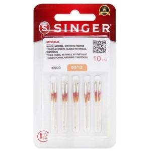 Agulha 2020 n.12 c/10pçs singer
