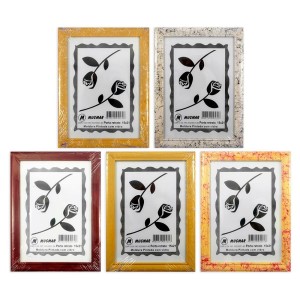 Porta retrato 15X21 pintado vidro c/1pç 5618 mugmar