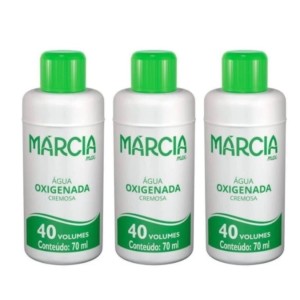Água oxigenada 40 volumes 70 ml c/24pçs  marcia