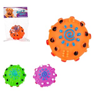 Brinquedo pet bolinha 7,5cm  c/1pç wx4567