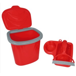 kit lixeira de pia keita c/3pçs pia03