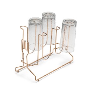 Porta copos querida rose gold c/1pç 2225