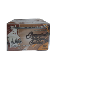 Grampo cabelo castanho c/5cxs nº 7 la lupe
