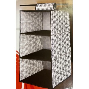 Organizador de armários vertical c/1pç estampado dua-0127