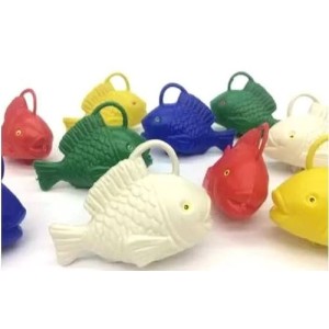 Brinquedo peixinho c/10pçs p/ agua 050 6132 alamandas/ya plast