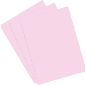 Cartolina rosa c/100 pçs 120gr ref.55352