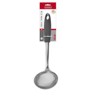 Concha terrina 28,5cm cabo cinza uten-044 c/1pç