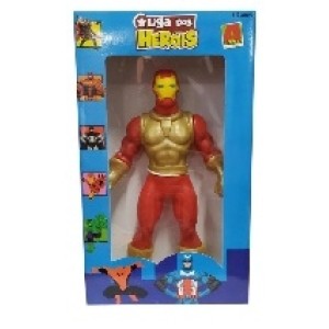 Brinquedo boneco ferro 5066  liga dos herois algazarra