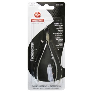 Alicate cuticula 772 c/1pç  cabo longo  profissional mundial
