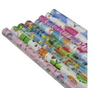 Papel presente 10123 infantil rolo c/2fls 47,5x64cm gala