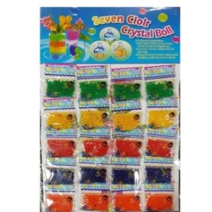 Bola gel pacotinho cor unica cartela c/24 pct 0030 mz-97147