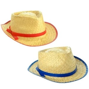 Chapéu palha brasil 0028  c/1 peça
