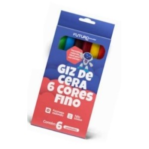 Giz cera fe062200 peq 6 cores fino pct c/12 futuro