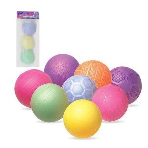 Mini bola c/3pçs 211  furlan