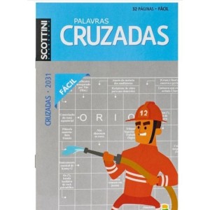 Livro cruzadas facil c/1 pç n2031 n2032 todolivro