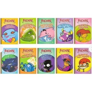 Livro folclore contos e cantos c/10 pçs 978-85-7398-083-7 todolivro