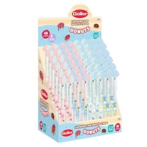 Lapiseira donuts 2.0 c/48pcs 6651 g-1651 goller