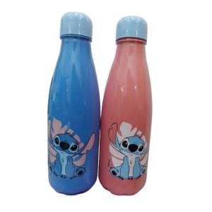Squeeze pet paris stitch 600ml 470332 plasduran 1pç