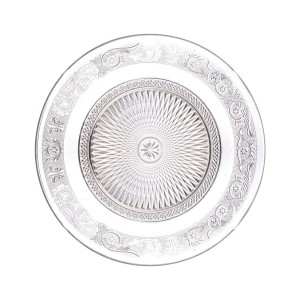 Prato raso de vidro 32.5cm pm3003 hauskraft